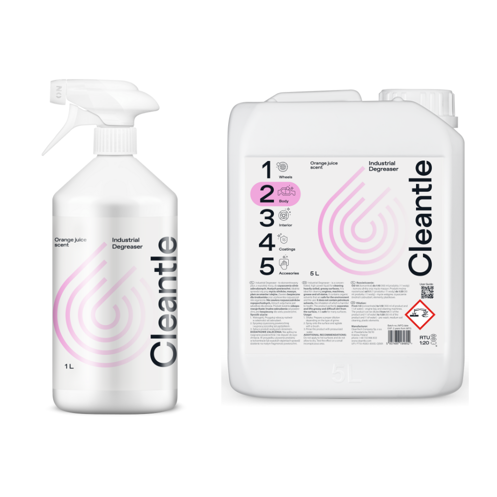 INDUSTRIAL DEGREASER CLEANTLE PREMIUM DETAILING GREECE